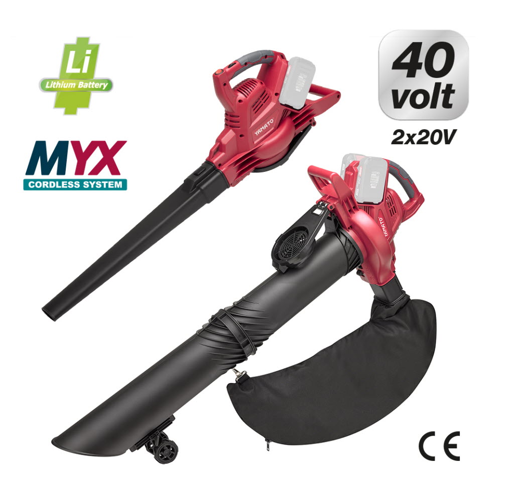 Aspiratore soffiatore a batteria - Litio CGVB 40L